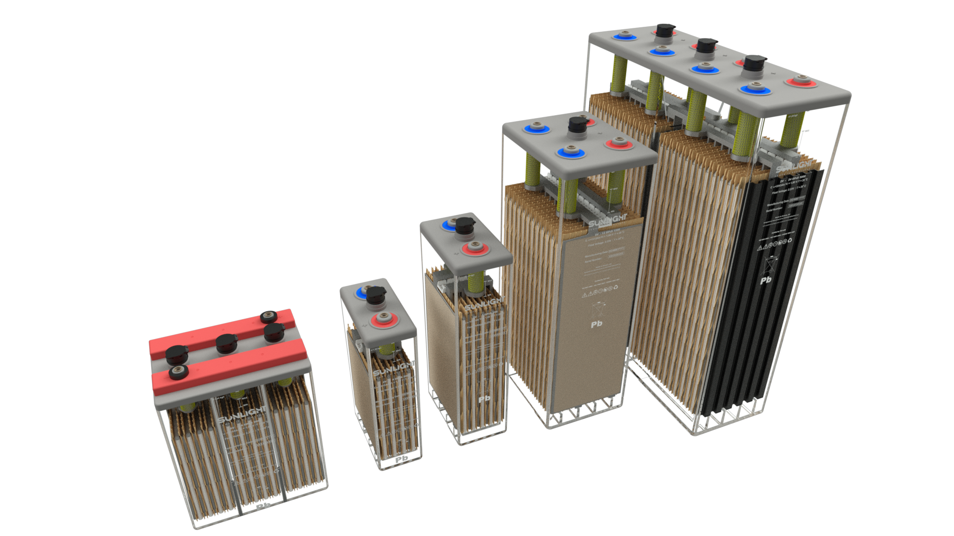 Sunlight OPzS - lead-acid battery series for energy storage systems